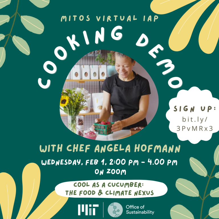 Virtual Cooking Demo: Cool as a Cucumber with Chef Angela Hoffman