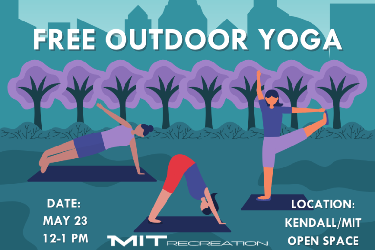 MIT Recreation Free Outdoor Yoga