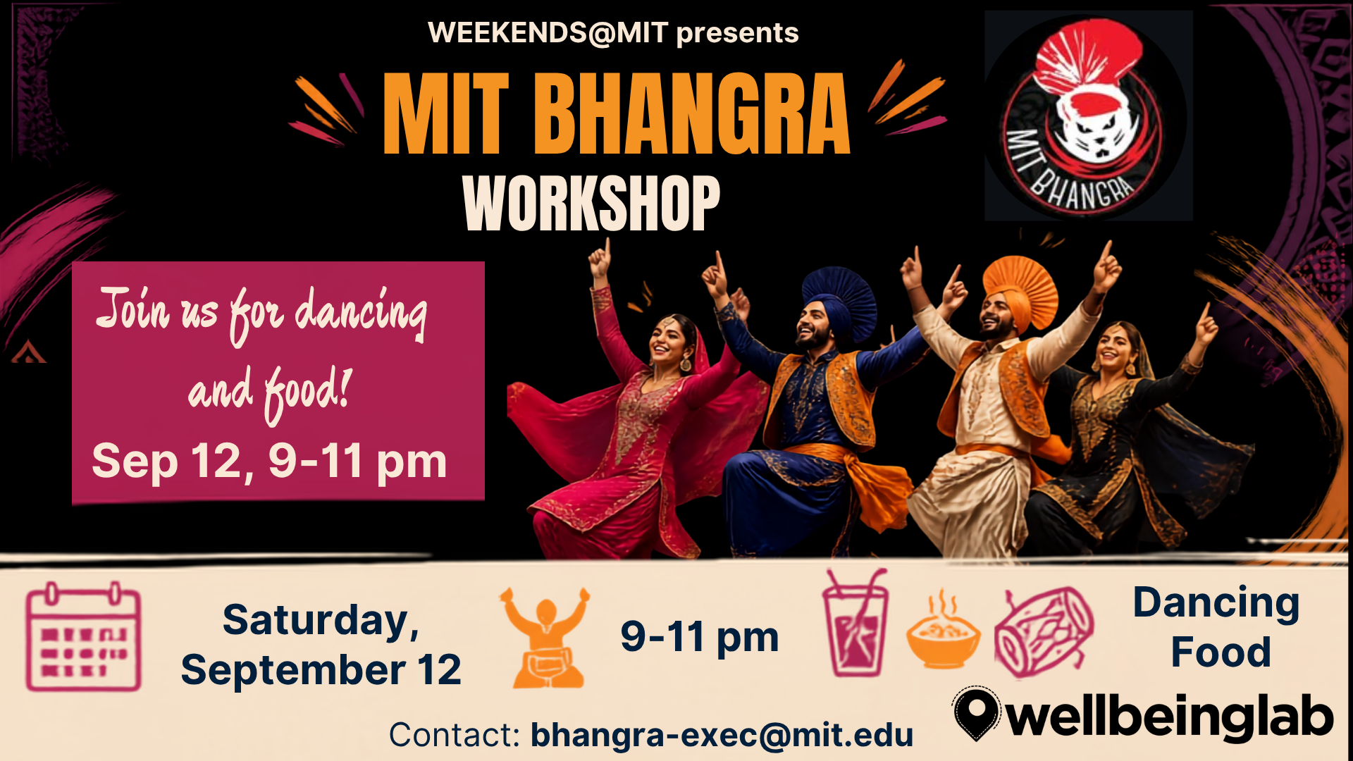 MIT Bhangra Workshop & Social